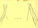 a drawing of a pair of scissors on a piece of paper