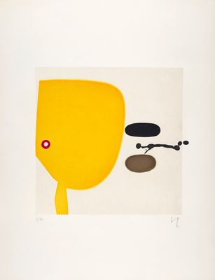 an image of a picture of a yellow object on a white background