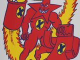 a picture of a picture of a red and yellow character