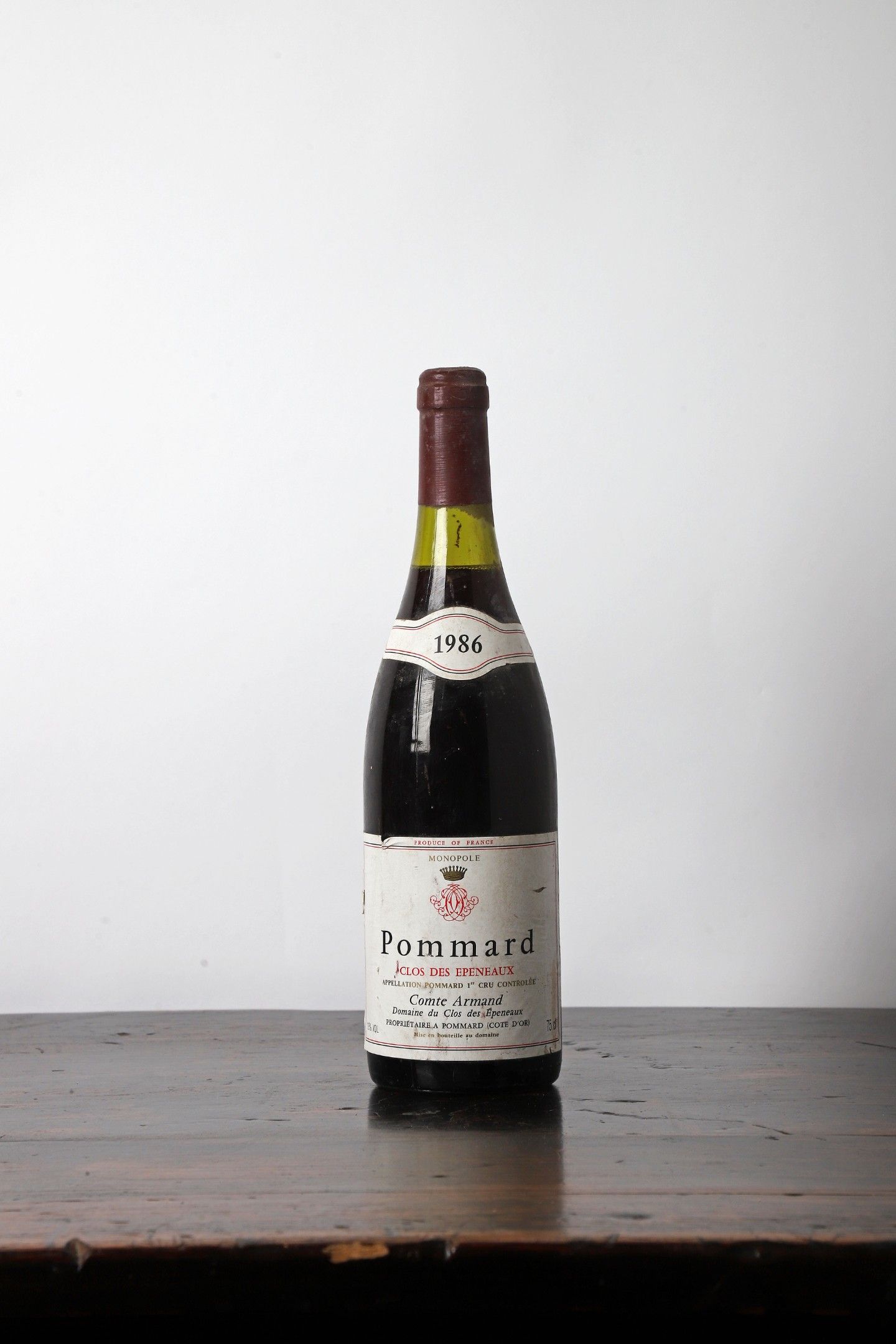 1 B POMMARD CLOS DES EPENEAUX (1er Cru) (2,5 cm; e.