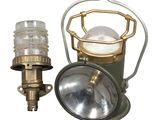 a light that is sitting next to a lamp