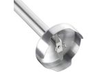the handle of a stainless steel pipe with a hole in it