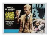 une vieille affiche de cinéma représentant un homme en costume tenant un verre