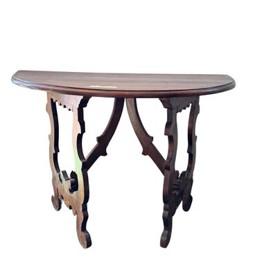 an image of a table with a wooden top