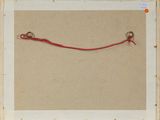 an image of a picture of a picture of a red string in a frame