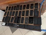 a lot of boxes that are stacked on top of each other