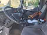 a car with a steering wheel and a seat in it