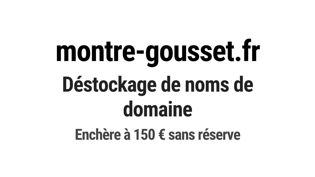 Destockage & Invendus