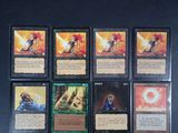 a lot of cards that are on the table