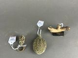 three items that are sitting on a table