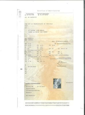 l'image d'un document sur lequel figure la photo d'une personne