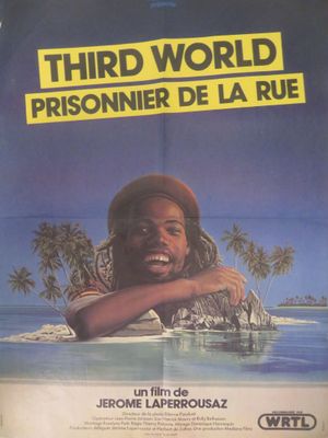 « Le prisonnier du tiers-monde » de Del La Rue - Affiche de cinéma 27 x 40 - Style français A