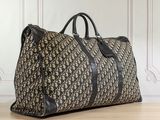 an image of a duffel bag sitting on a wooden floor