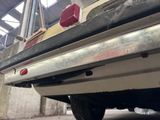 a close up of the rear end of a car