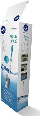 the box is open to show the contents of a water purifier