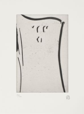 une image représentant un dessin en noir et blanc du torse d'une femme