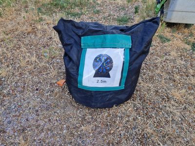 a bag that has a picture of a person on it