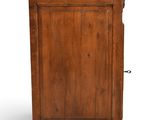 an image of a wooden cabinet with a marble top