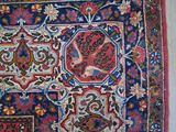 an image of a rug on a table with a white table cloth