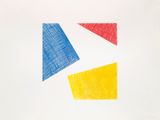an image of a drawing of three triangles on a white surface