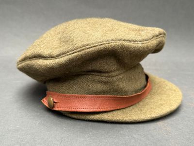 an image of a hat with a leather band