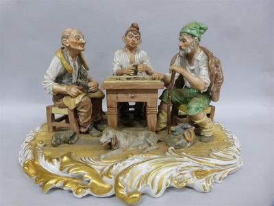 CAPO DI MONTE : "les cordonniers".