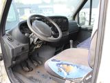 a car with a steering wheel and a seat in it