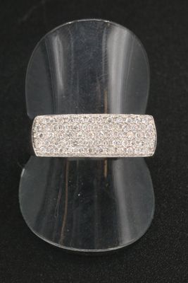 a close up of a ring on a black surface