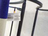 a picture of a blue and white umbrella with a price tag on it