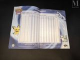 a close up of a pokemon trading card on a table