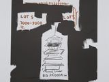 une image représentant un dessin en noir et blanc d'une bouteille d'alcool