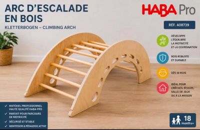 an image of a picture of a wooden bed with a ladder