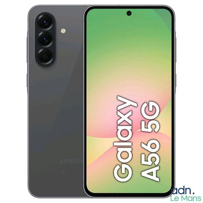 l'arrière d'un Galaxy S20 sur fond vert, avec l'inscription « Galaxy S20 »