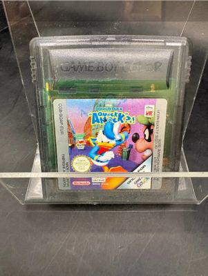 a nintendo game in a clear case on a table