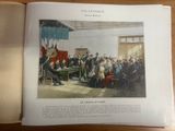 a book with a picture of a group of people sitting at a table