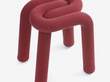 an image of a red stool on a white background