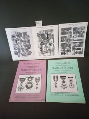 a. Médailles et plaquettes. Arthus Bertrand et Cié, fabrican…