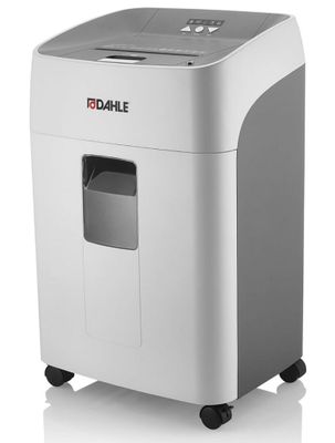 a white paper shr machine on a white background