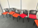many chairs lined up in a row in a room