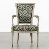 Antoine Bonnemain (1725–vers 1800), fauteuil cabriolet, bois… (photo 3)