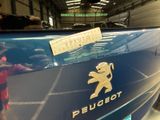 a close up of a car with a sticker on it