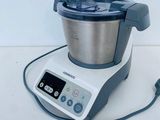 a blender that is sitting on a counter top