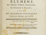 an old book with a title on it sitting on top of a table