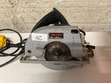 a picture of a circular saw on a counter top