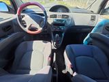 a car with a steering wheel and a dash board in it