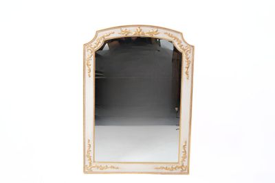 a mirror that is sitting on the wall