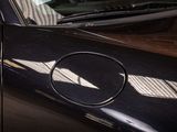 a close up of a car door with a mirror on it