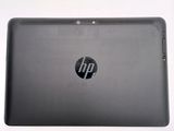 the back of a laptop with a hp logo on it