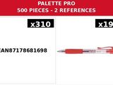 two different types of pens are shown on a white background