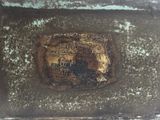 a picture of a picture of a train on the wall